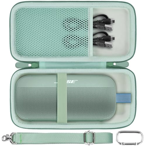 co2CREA Capa rígida de viagem estojo capa para altifalante Bluetooth Bose SoundLink Flex (2nd Gen) / Flex portátil (capa apenas, Case Only)