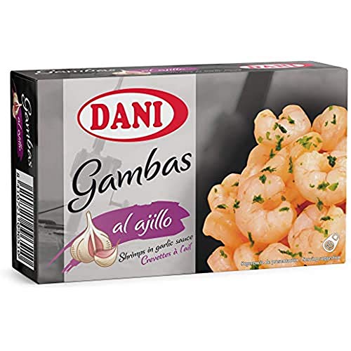 Dani - Gambas no alho. Pack 6 x 105 g.