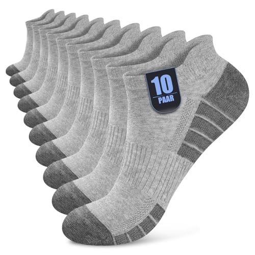 Effeet 10 pares meias tornozelo homem mulher, meias curtas de algodão respiráveis, ideais para desporto, corrida, casa, trabalho, verão