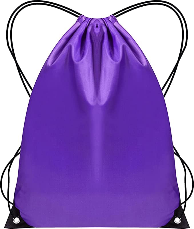Bolsa de gimnasio con cordón, 2 unidades y 1 bolsa de cuerda, mochila de polietileno, para mujeres y hombres, bolsa de natación, viajes, playa, escuela, vacaciones, adecuada para deportes, niños,