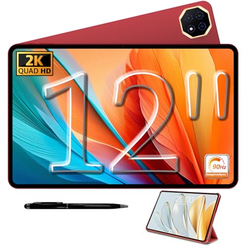 TECLAST T60AI Tablet de 12 polegadas 2K 90Hz IPS Tablet Android 15, gestos AI, 2,0 GHz Octa-Core, HDMI-Type C, modo PC, 16 GB + 128 GB (TF 4TB), 8000 mAh/BT5,4/13 +5 MP, com F, com F. Capa + L ápis