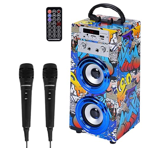 DYNASONIC (3ª geração) Karaoke com microfone, presentes originais para meninas, brinquedos para menina (modelo 16)