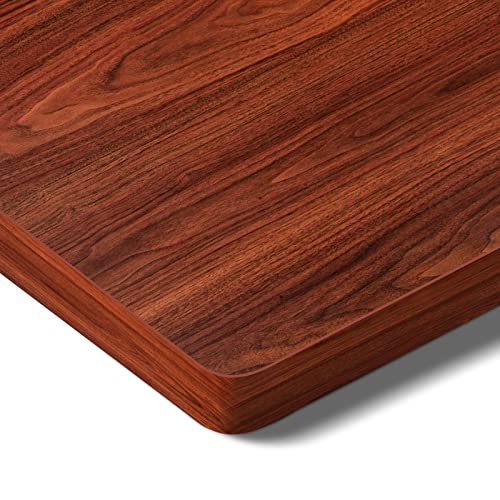 FLEXISPOT Placa de madeira (140 * 80 * 2,5 cm), uma placa inteira com canto curvo protetor e compatível com moldura de mesa de pé, material de placa segura, não tóxico e respeitoso