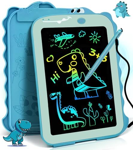 Tablet escrita quadro magnético para meninas meninos 2 3 4 5 6 7 anos presentes de aniversário de Natal, 8,5 polegadas LCD desenho quadro magnético para crianças jogos educativos crianças 3-7 anos