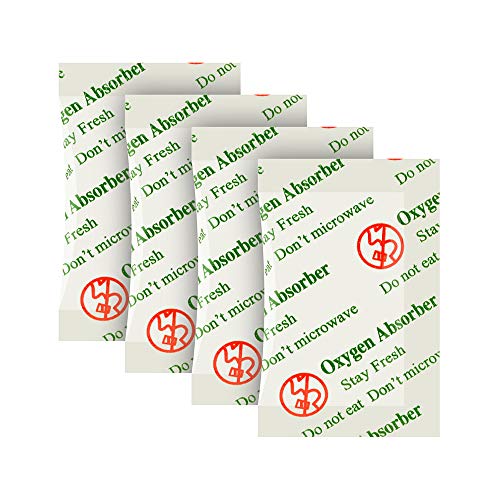 200CC (100 sacos) Absorvente de oxigénio alimentos, pacotes de absorventes de oxigénio de grau alimentar