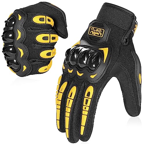 COFIT, Luvas de mota, ecrã tátil nos dedos, de corridas de motas, para bicicleta ATV BMX MTB, escalada, motocross e outros desportos ao ar livre