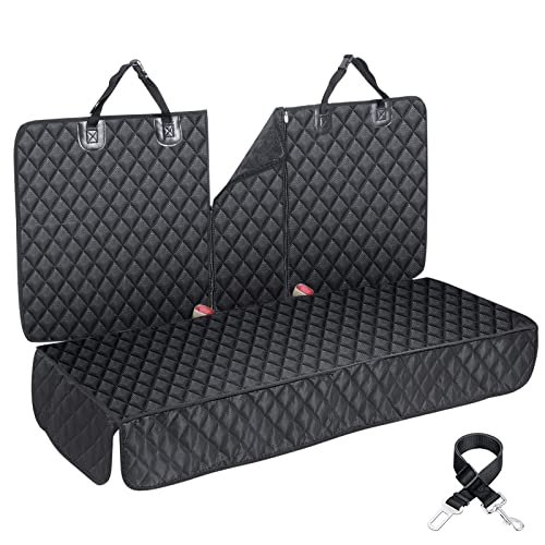 Capa de assento de carro cão ISOFIX XL, capa para cão animal de estimação impermeável e resistente. Tapete de assento de estilo protetor antiderrapante, fácil de instalar para SUV, camião, transporte