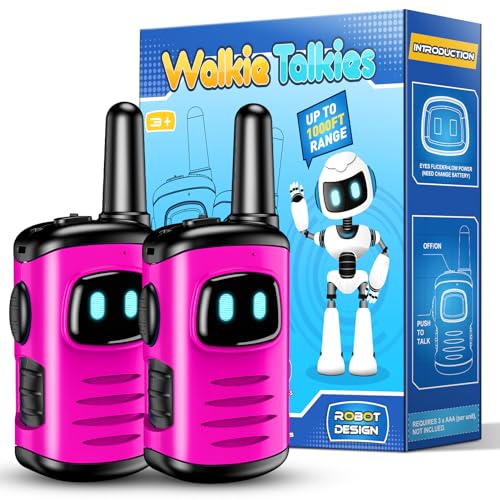 EUCOCO Brinquedos para menina 3 4 5 6 7 8 9 anos, Walkie Talkie presente menina 3-10 anos brinquedos para meninas dos 6-7 anos ideias presentes originais menina 7 anos mais vendidos presentes crianças