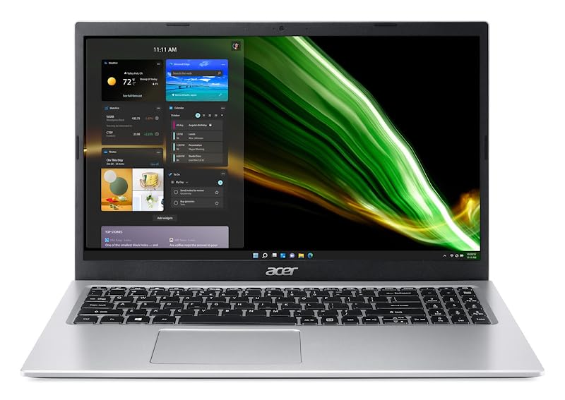 Acer Aspire 1 A115-32-C4Y0 Computador portátil HD LCD de 15,6", Intel Celeron N4500, 4 GB RAM, 128 GB eMMc, Intel UHD Graphics, Windows 11 Home, inclui Microsoft 365 Personson. 12 Meses ), Prata