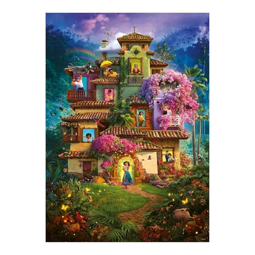 Ravensburger - Disney Puzzle 1000 peças: Encanto | puzzle para adultos 70 x 50 cm | 1000 adultos | quebra-cabeças crianças 14 anos | quebra-cabeças 1000 peças de charme