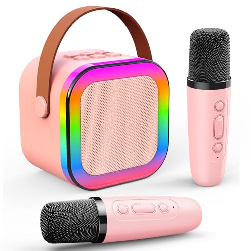 Dislocati Microfone Karaoke, presente para menina 3-12 anos microfone menina brinquedos menina 3-12 anos microfone karaoke infantil brinquedos crianças 3-12 anos presente menino 3-12 anos microfone