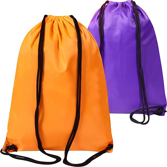 Bolsa de gimnasio con cordón, 2 unidades y 1 bolsa de cuerda, mochila de polietileno, para mujeres y hombres, bolsa de natación, viajes, playa, escuela, vacaciones, adecuada para deportes, niños,