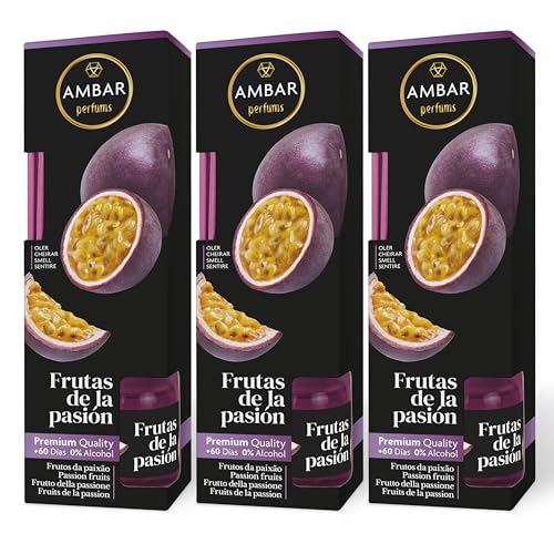 Ambar Perfums Frutas da paixão ambiente Mikado, 50 ml, pack de 3
