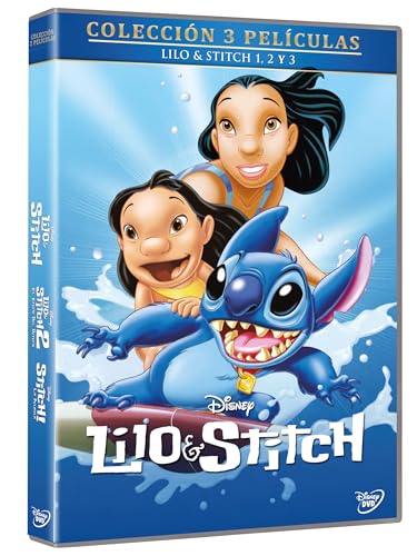 Lilo & Stitch (DVD) Pack 3 Peliculas: Lilo & Stitch / Lilo & Stitch 2 El Efecto del Defecto / La Pelicula de Stitch