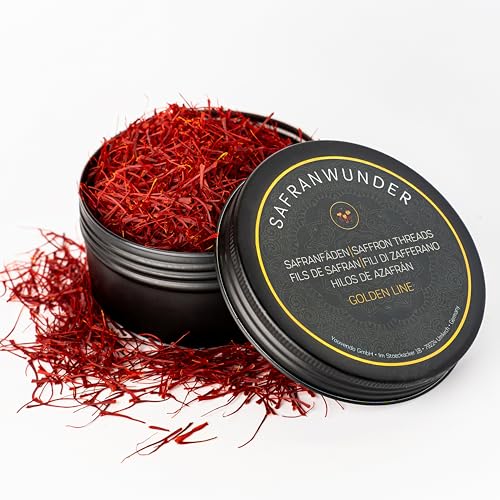 Fios de açafrão premium 25 g, classe 1 (Super Negin)