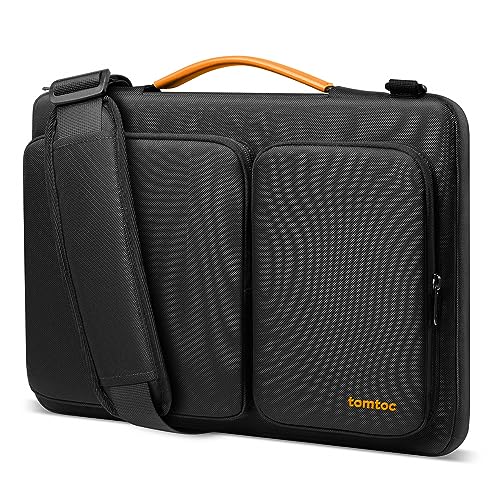 tomtoc Capa de pasta de 360° para novo de 14" MacBook Pro M4/M3/M2/M1 Pro/Max (2024-2021) A3185 A3112 A2992 A2779 A244222 Saco P. Notebook para 13,5-14,4" Microsoft Surface Laptop, 14" ASUS ZenBook