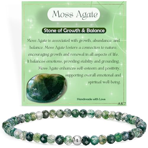 Pulseiras de contas para mulheres, 4 mm cristal prata de lei 925 pedra natural elástica com pedras preciosas para mulher, jóias de chakra presentes