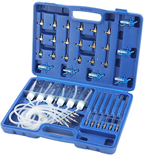 KATSU Common Rail Injetor retrocesso quantidade medidor CDI testador de fugas adaptador medidor de teste de fluxo de injetor diesel até 6 injetores