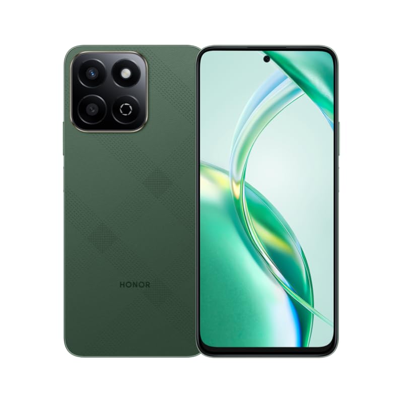 HONOR 200 Smart 5G Smartphone bateria 4 GB + 256 GB 5200 mAh, 5 Star Drop Resistance, 50 MP AI Motion Sensing Capture, Dual SIM, Android 14, verde