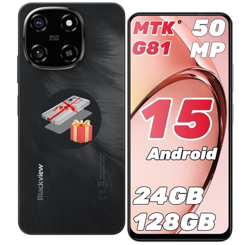 Blackview Cor6 Smartphone 24 GB + 128 GB Midnight Black