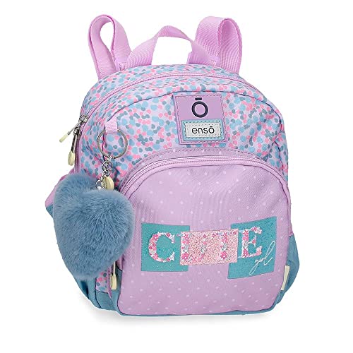 Mala Disney Frozen Own Your Destiny, Roxo, Mochila pequena, Casual" dourado "minimalista