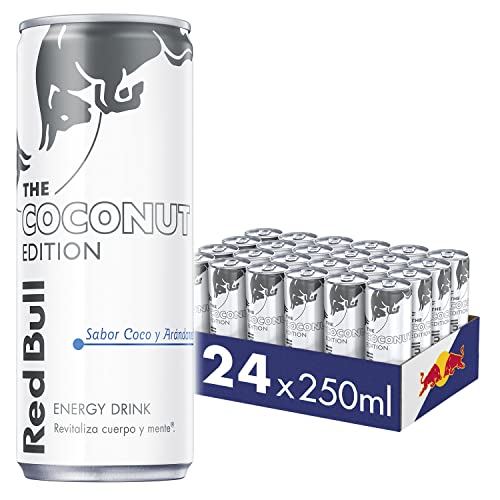 Red Bull Bebida energética, coco e mirtilos, 24 x 250 ml