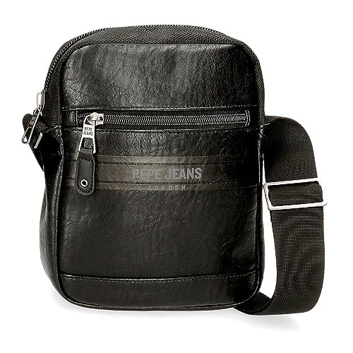 Pepe Jeans Horley Mandaleiras e necessidades castanho, preto, poliéster, tamanhos diferentes, Preto, Talla única, Bolsa de ombro 22