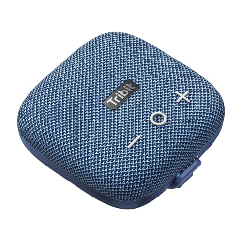 Tribit Tragbare Bluetooth Outdoor Lautsprecher: IP67 Wasserdichte Lautsprecher mit Leistungsstarkem Lautem Sound Kabellosem Stereo-Pairing und XBass für Outdoor-Reisen und Radfahren - StormBox Micro 2