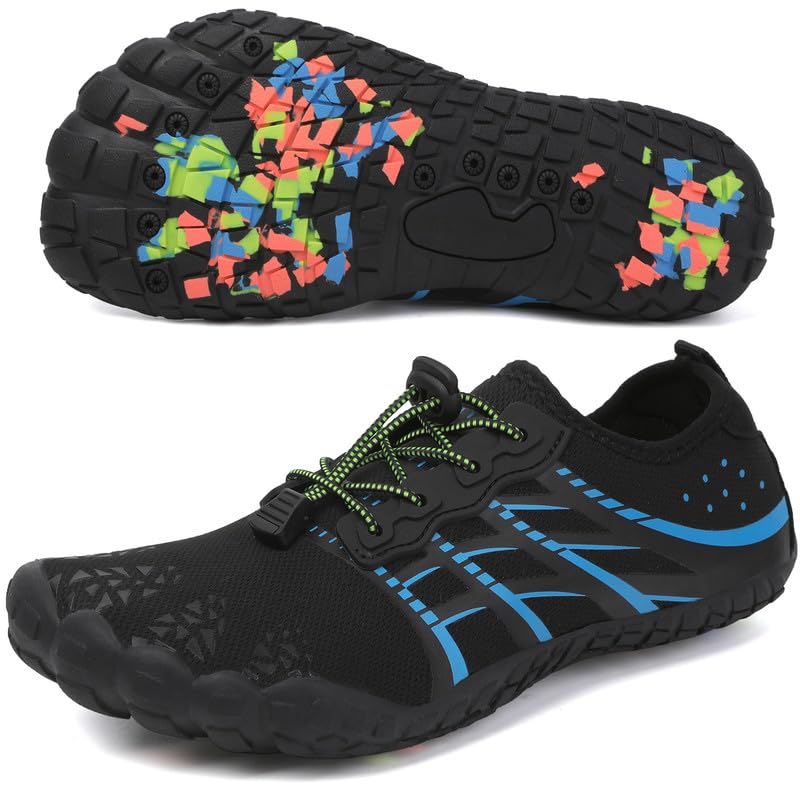 Unissexo sapatos escalços homem mulher sapatos de água homens mulheres Barefoot sapatilhas ao ar livre secagem rápida surf calçado para ioga praia respirável leve e antiderrapante 37-46EU