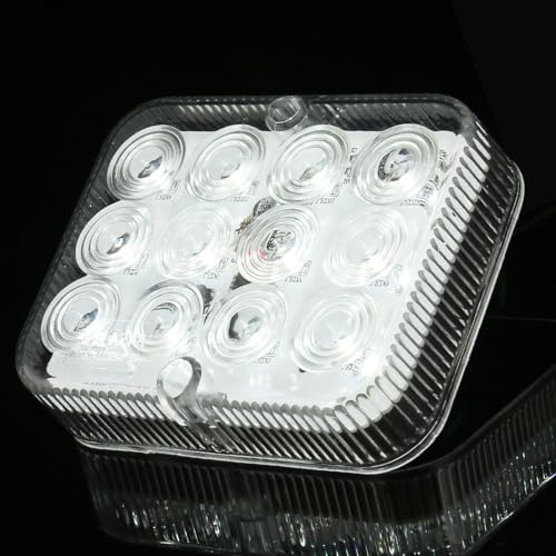 ETUKER 1 x piloto marcha traseira 12 v24v reboque LED impermeável piloto traseiro reboque homologado