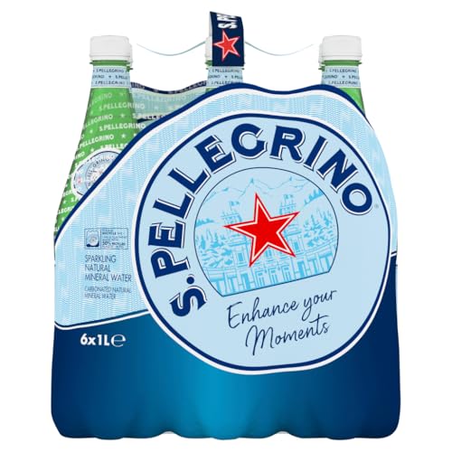 San Pellegrino Sparkling Água mineral 6 x 1 l