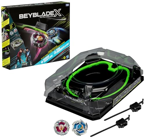 Beyblade X, conjunto de batalha Xtreme, pionça de brinquedo, meninos e meninas de 8 anos ou mais, jogo de competição