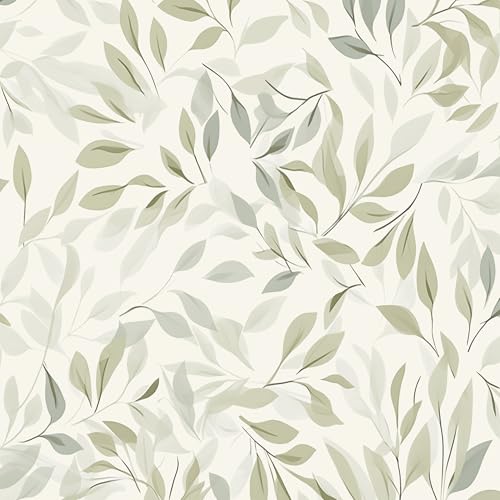 myforHD Papel de parede autocolante flores 44 cm x 600 cm papel de parede papel autocolante para móveis removível impermeável retro vinil PVC autocolante decorativos parede sala de estar quarto