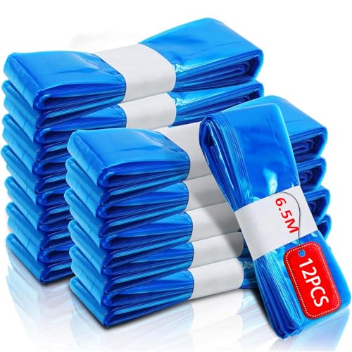 Bestash 6,5 m peças de reposição compatível com Tommee Tippee 12 peças, comprimento estendido, engrossado substituição do lixo fraldas compatível com Tommee Tippee, Angelcare, Foppapedretti