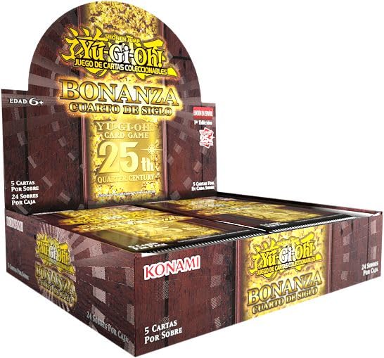 YU-GI-OH! Jogo de cartas colecionáveis - Quarter Century Bonanza Display