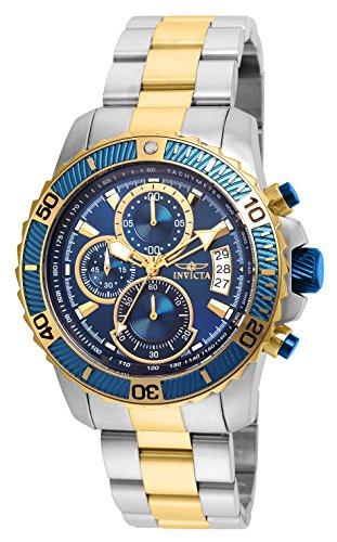 Invicta Pro Diver Relógio quartzo para homem em aço inoxidável - 45 mm