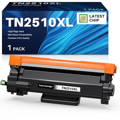 INK4U TN2510XL Tonificador preto compatível para Toner Brother TN2510XL TN2510 para Brother HL-L2400DWE Toner HL-L2445DW DCP-L2620DW MFC-L2800DW DCP-L2665DW DCP-L2660DW MFFFFFFFFFC. C-L2822 7DWXL