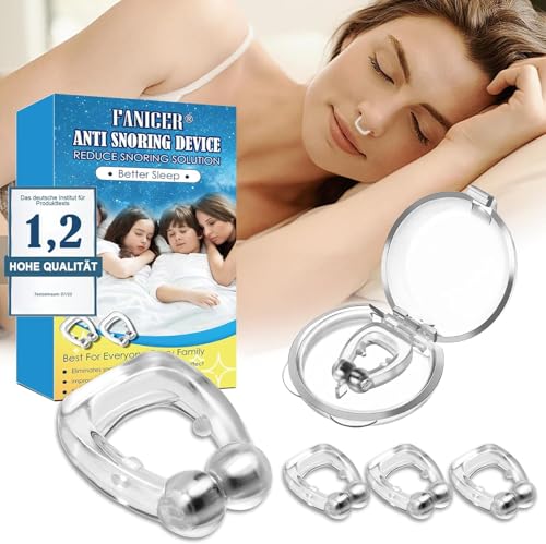 8 unidades anti-ressono nariz, dilatadores nasais anti-resonco de silicone, dilatador nasal anti-ressono magnético para ajudar a dormir