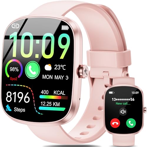 OUKITEL Relógio inteligente mulher homem, 1,91" HD Smartwatch mulher homem com chamadas Bluetooth, 140 modos desportivos Smart Watch, SpO2/monitor de sonho, IP68 impermeável para Android iOS
