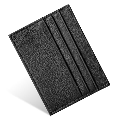 URAQT Porta-cartões para homem e mulher, porta-cartões de tecnologia anti-roubo RFID, Card Holder, carteira porta-cartões, capa de cartão de crédito, carteiras para homem e mulher, homem