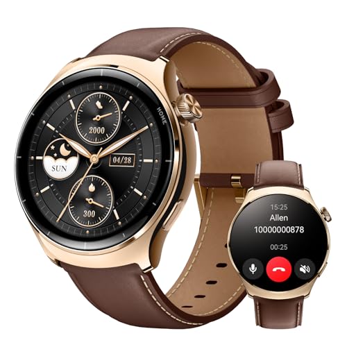 Mibro Lite3 Pro Relógio inteligente homem GPS smartwatch com 1,32" AMOLED Display, 50 m impermeável, 15 dias duração, 150 modos de desporto, Smartwatch redondo com chamadas, 24/7 seguimento saúde