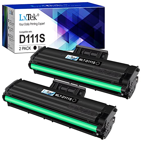 LxTek - Cartucho de toner compatível para Samsung MLT-D111S D11S D11L para Xpress M2026 M2026W M2070 M2070W M2020W M2022W M2022 M2020 M2070FW (preto, 20 - Pacote