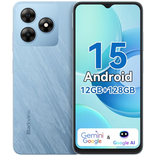 Blackview Wave 8 Smartphone Android 14, 12 GB+128GB/2TB TF, 6,56" 90Hz, 13 MP+8MP, 4G Dual SIM móvel, Octa-Core telemóveis/Face ID/Fingerprint/OTG/GPS/Capa de telemóvel / lâmina de Energia