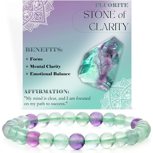 Bivei Pulseira de contas para mulheres 6 mm pedra semipreciosa natural Stretch cristal elástico jóias ioga presentes