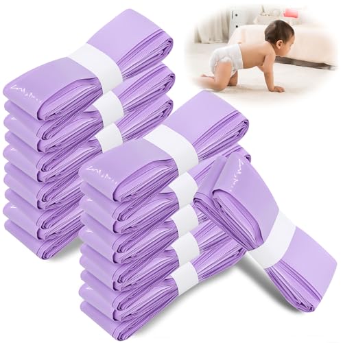 BUCOMTU Púrpura peças de reposição cubos de fraldas 12 peças peças recargas recipiente de fraldas compatível com o recipiente de fraldas Tommee Tippee Sangenic Tec Simplee Sangenic AngelCare
