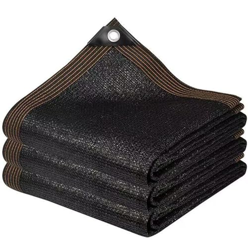Rede de sombra para estufas, rede de sombra com ilhós, leve e durável, rede de proteção solar, para pérgola, jardim, bancal, horta de legumes