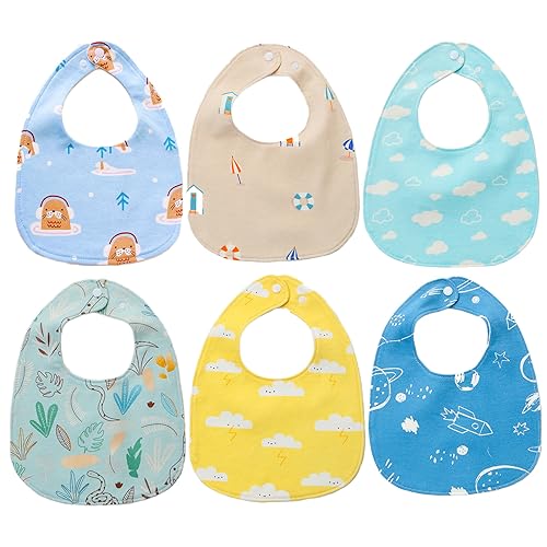 Babadores bebé impermeáveis bebé recém-nascido algodão menina menino bandanas macio absorvente babetes Drool