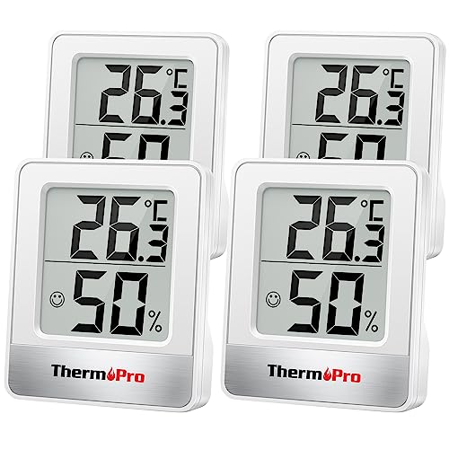 ThermoPro TP49 - Termómetros de interior digital para casa, escritório e conforto do ar