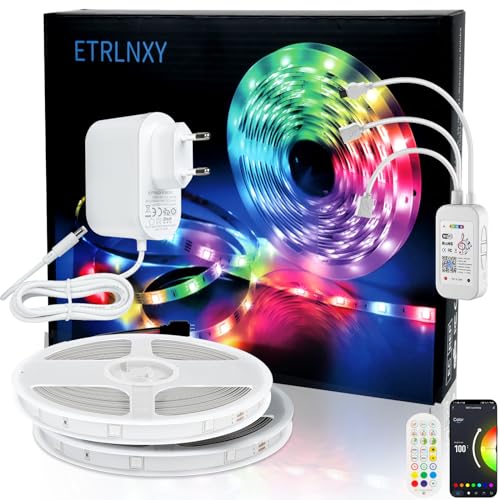 Alexa Tira LED de 30 m, WiFi Luzes LED para quarto 30 m, funciona com Alexa Google Assistant, sincronização de música, tiras LED RGB modo de cenário personalizado para cozinha, festa, bricolagem, casa