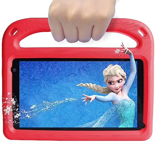 GOODTEL Tablet para crianças de 7 polegadas Android tablet com 32 GB ROM (TF 1TB), WiFi, Bluetooth, GPS, GMS certificado, ecrã IPS HD, câmara dupla, controlo parental, tablet infantil com capa EVA
